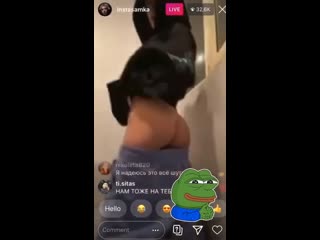 drunk instasamka showed her ass and shaved dumpling to the whole insta2