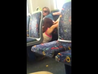 licks girlfriend in the back seat of the bus [cooney, lesbian, peeped]